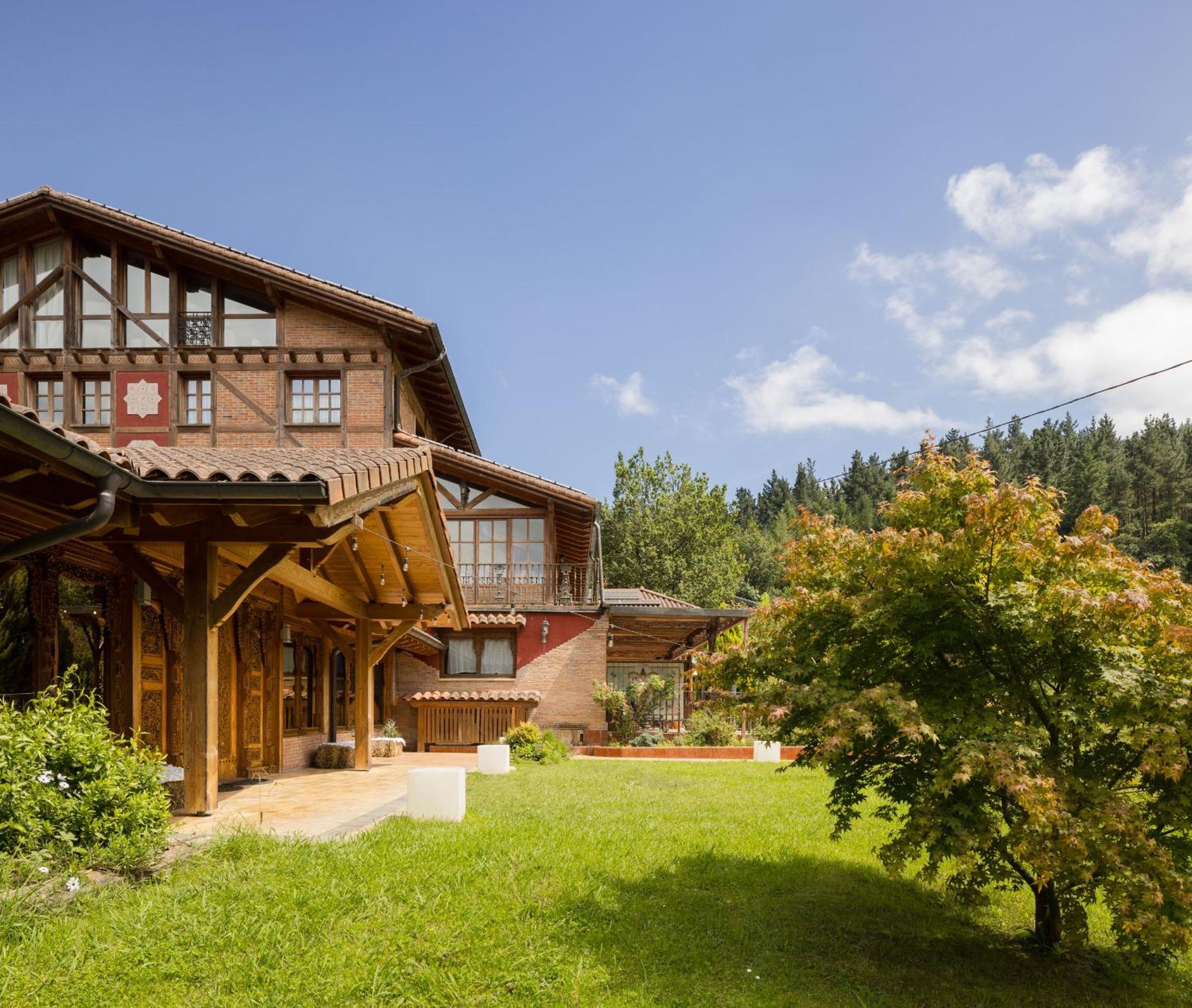 Hotel & Spa Etxegana Zeanuri Exterior foto